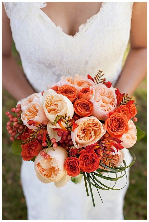Peach Orange Bouquet