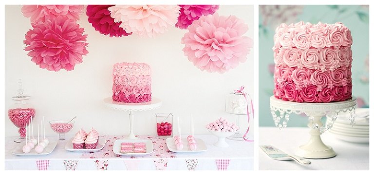 Pink Sweets Table