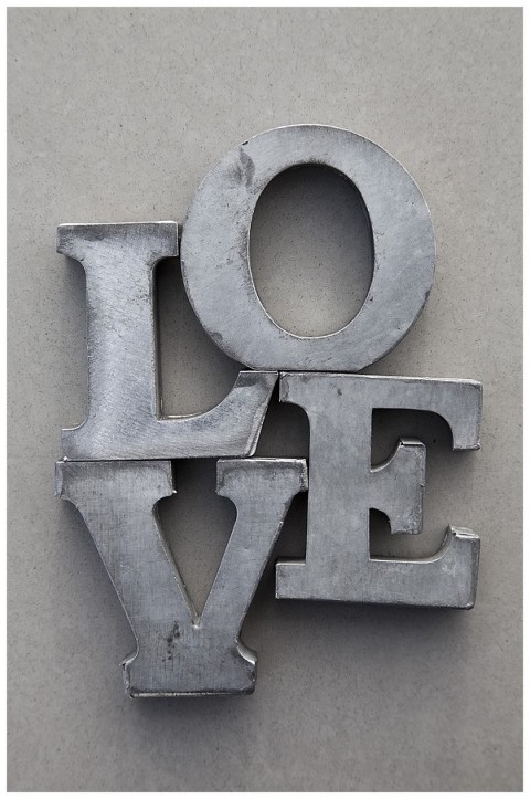 Love Metal Letters