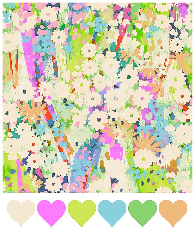 A fun & colorful palette