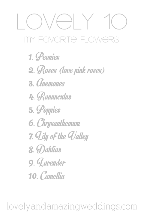 TheLovely10-MyFavFlowers