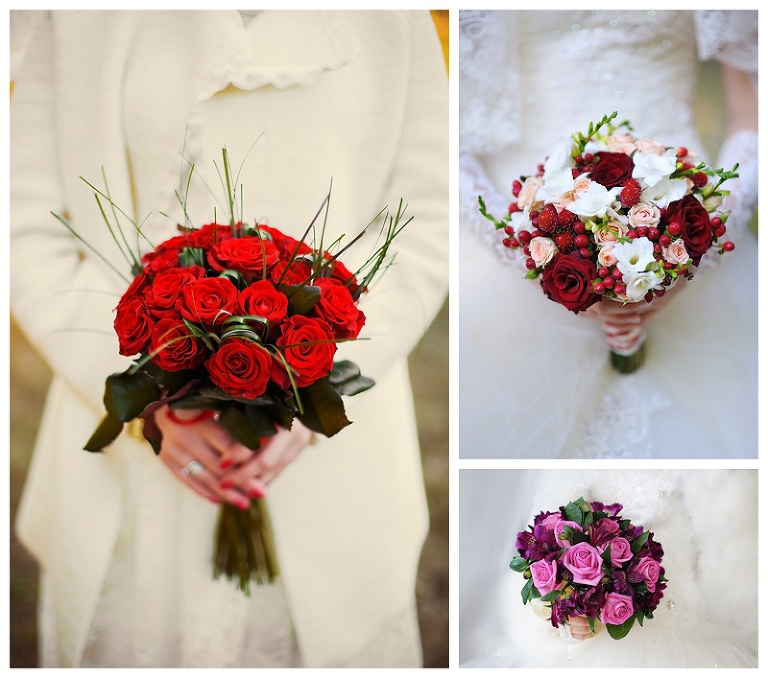 Wintery Bouquets