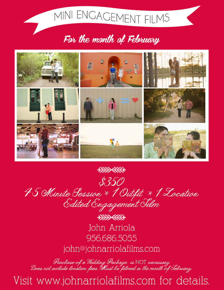 John Arriola Films February Promo