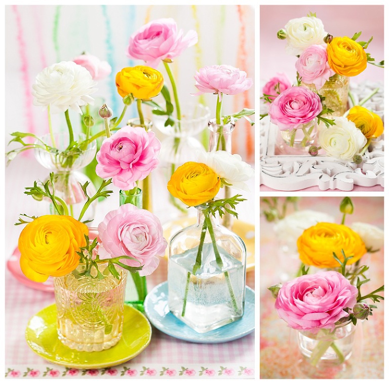 A Cluster of Small Bright Bouquets