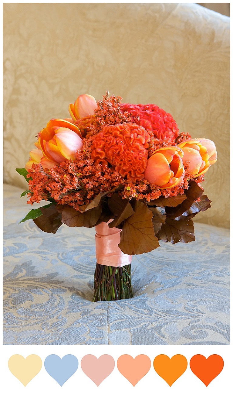 Orange plus other colors