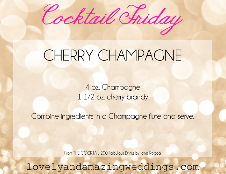 CocktailFriday-CherryChampagne