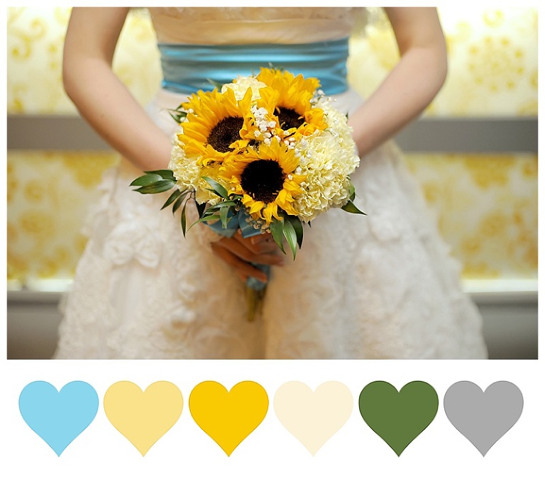 A Sunflower Inspired Palette