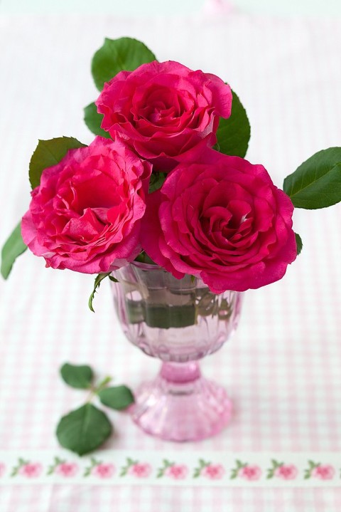 Red and Pink Centerpiece