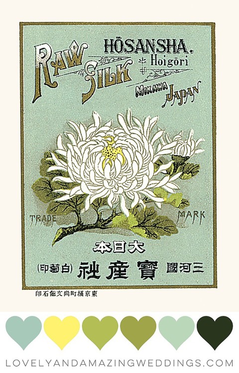 A Japanese Inspired Color Palette 