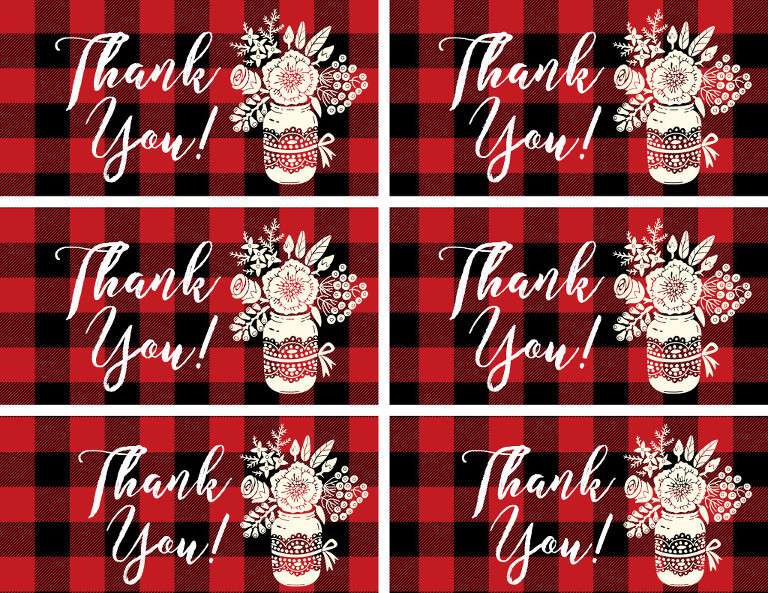 Thank You Tags- 6th wedding Anniversary