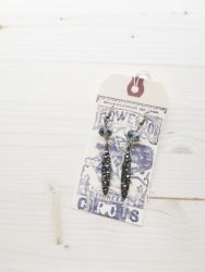 easy to make stamped shipping tag